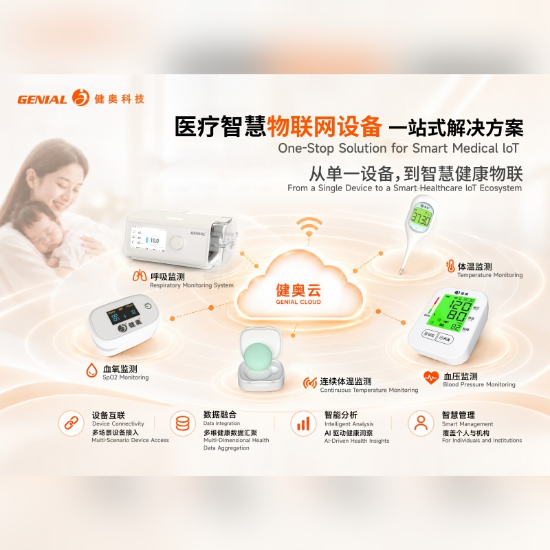 CMEF 2026｜健奥科技：物联网医疗器械源头工厂