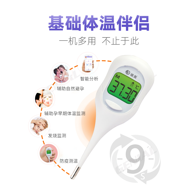 蓝牙款基础体温计T28L